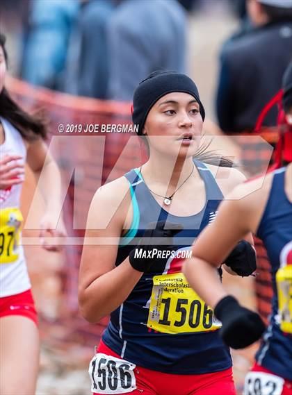 Thumbnail 1 in CIF State Cross Country Championships (Girls D2 Race) photogallery.