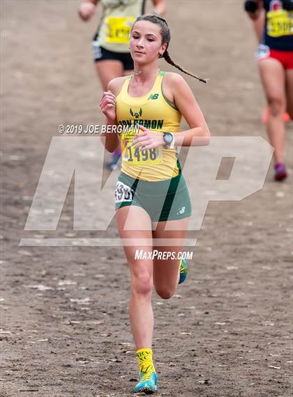 Thumbnail 2 in CIF State Cross Country Championships (Girls D2 Race) photogallery.