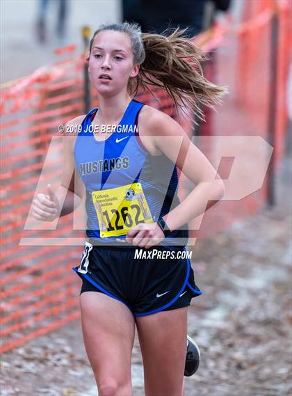 Thumbnail 2 in CIF State Cross Country Championships (Girls D2 Race) photogallery.