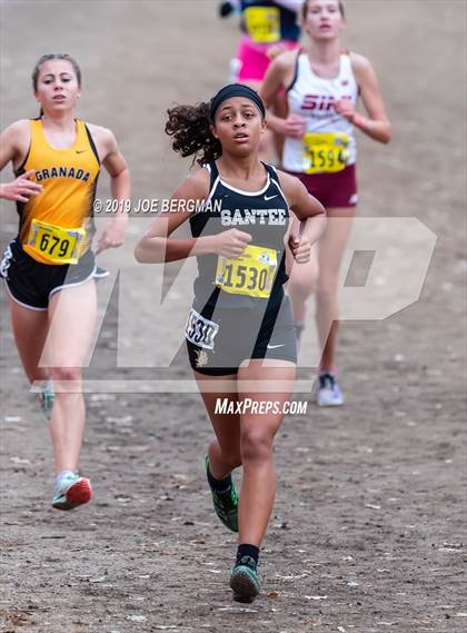 Thumbnail 2 in CIF State Cross Country Championships (Girls D2 Race) photogallery.