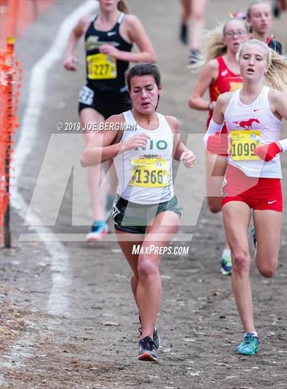 Thumbnail 1 in CIF State Cross Country Championships (Girls D2 Race) photogallery.