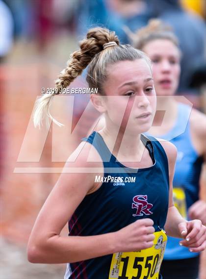 Thumbnail 3 in CIF State Cross Country Championships (Girls D2 Race) photogallery.