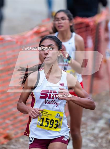 Thumbnail 2 in CIF State Cross Country Championships (Girls D2 Race) photogallery.
