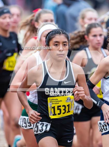 Thumbnail 1 in CIF State Cross Country Championships (Girls D2 Race) photogallery.