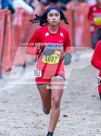 Thumbnail 3 in CIF State Cross Country Championships (Girls D2 Race) photogallery.