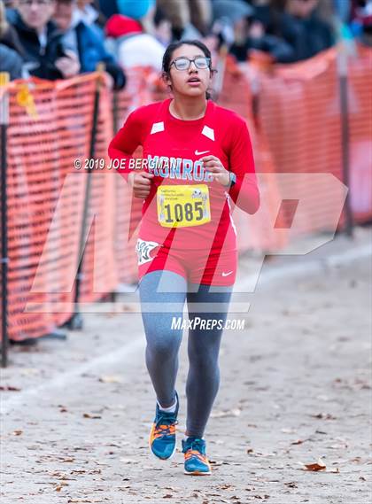 Thumbnail 1 in CIF State Cross Country Championships (Girls D2 Race) photogallery.