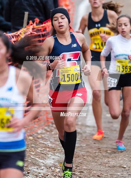 Thumbnail 3 in CIF State Cross Country Championships (Girls D2 Race) photogallery.