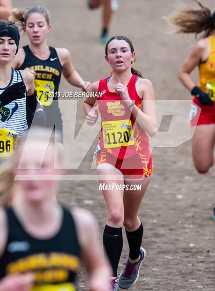 Thumbnail 3 in CIF State Cross Country Championships (Girls D2 Race) photogallery.