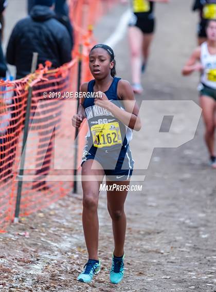 Thumbnail 3 in CIF State Cross Country Championships (Girls D2 Race) photogallery.