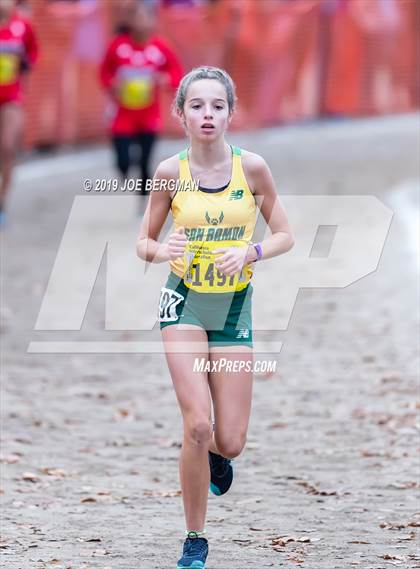 Thumbnail 1 in CIF State Cross Country Championships (Girls D2 Race) photogallery.