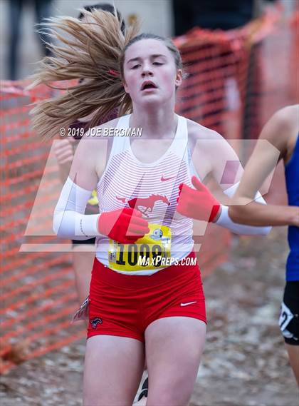 Thumbnail 2 in CIF State Cross Country Championships (Girls D2 Race) photogallery.