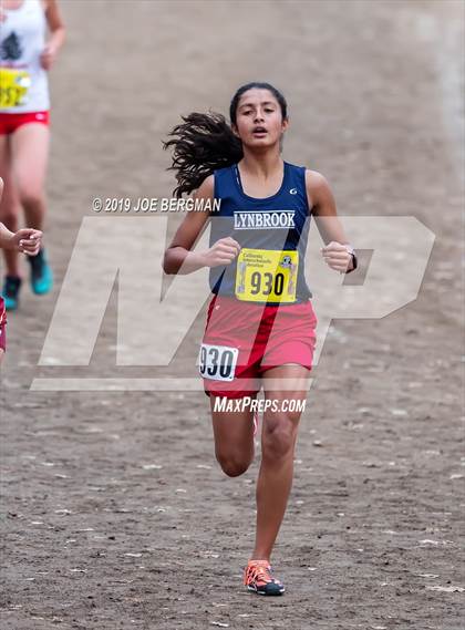 Thumbnail 3 in CIF State Cross Country Championships (Girls D2 Race) photogallery.
