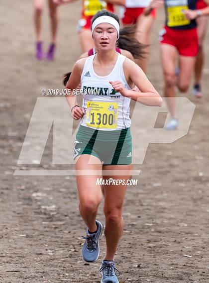 Thumbnail 3 in CIF State Cross Country Championships (Girls D2 Race) photogallery.