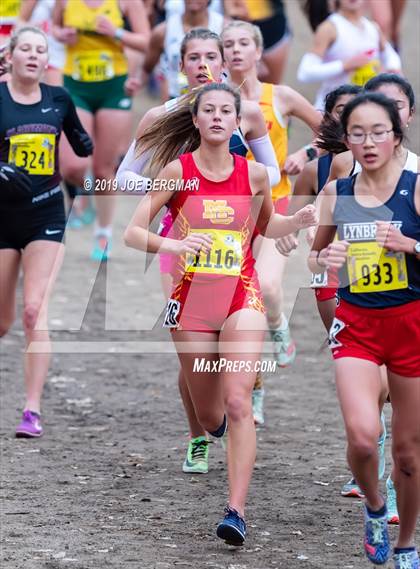 Thumbnail 2 in CIF State Cross Country Championships (Girls D2 Race) photogallery.