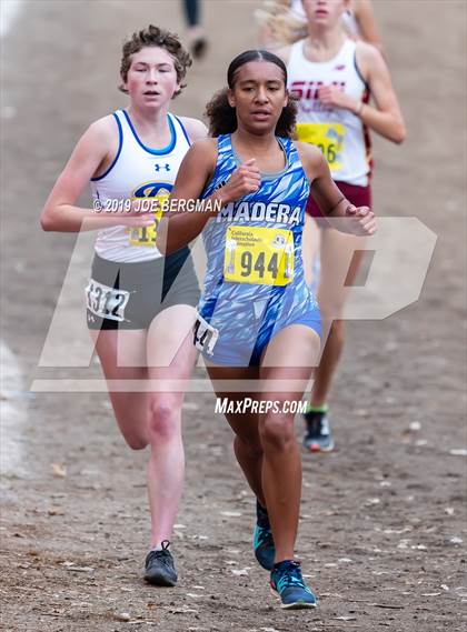 Thumbnail 2 in CIF State Cross Country Championships (Girls D2 Race) photogallery.