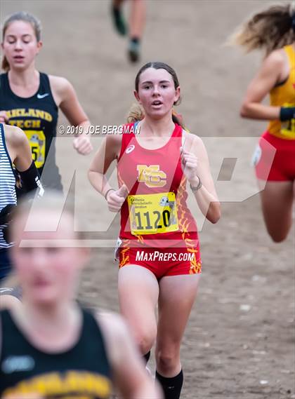 Thumbnail 2 in CIF State Cross Country Championships (Girls D2 Race) photogallery.