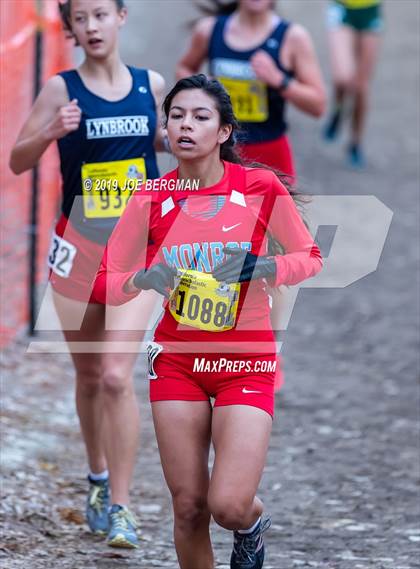 Thumbnail 2 in CIF State Cross Country Championships (Girls D2 Race) photogallery.