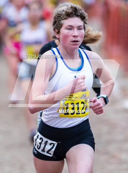 Thumbnail 3 in CIF State Cross Country Championships (Girls D2 Race) photogallery.