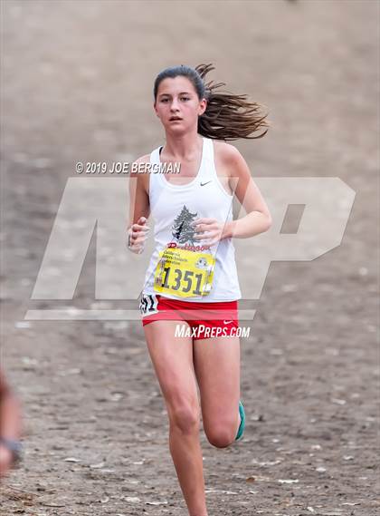 Thumbnail 3 in CIF State Cross Country Championships (Girls D2 Race) photogallery.