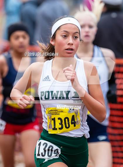 Thumbnail 2 in CIF State Cross Country Championships (Girls D2 Race) photogallery.