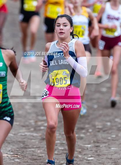 Thumbnail 3 in CIF State Cross Country Championships (Girls D2 Race) photogallery.
