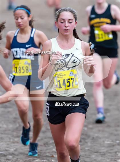 Thumbnail 3 in CIF State Cross Country Championships (Girls D2 Race) photogallery.