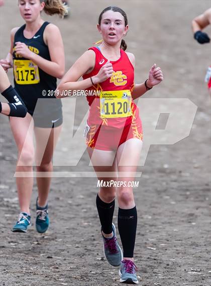Thumbnail 1 in CIF State Cross Country Championships (Girls D2 Race) photogallery.