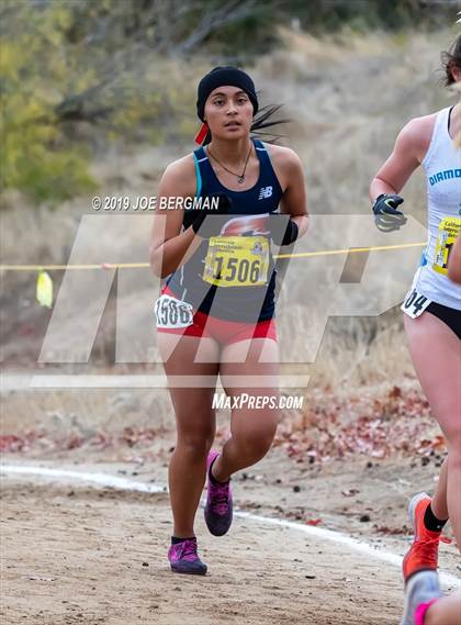 Thumbnail 3 in CIF State Cross Country Championships (Girls D2 Race) photogallery.