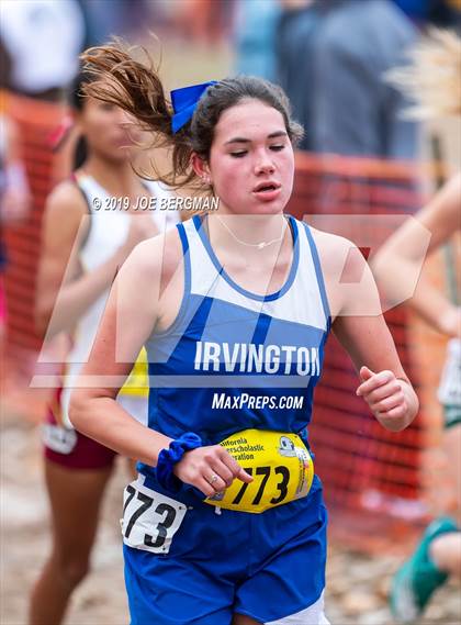 Thumbnail 3 in CIF State Cross Country Championships (Girls D2 Race) photogallery.
