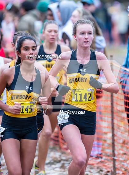 Thumbnail 2 in CIF State Cross Country Championships (Girls D2 Race) photogallery.