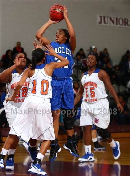 Thumbnail 2 in Landstown vs. Wilson  (Lady Greyhound Classic) photogallery.