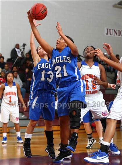Thumbnail 2 in Landstown vs. Wilson  (Lady Greyhound Classic) photogallery.