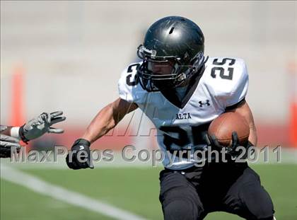 Thumbnail 1 in Alta vs. Crenshaw (Mission Viejo Football Classic) photogallery.