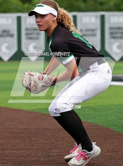 Thumbnail 1 in Southlake Carroll vs. Guyer (UIL 6A Regional Semifinal) photogallery.