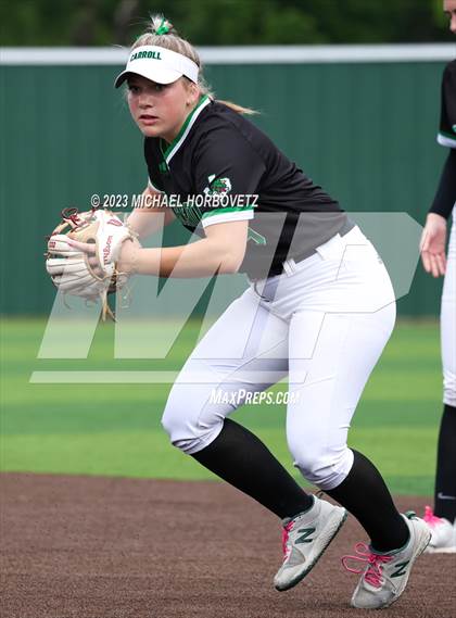 Thumbnail 2 in Southlake Carroll vs. Guyer (UIL 6A Regional Semifinal) photogallery.