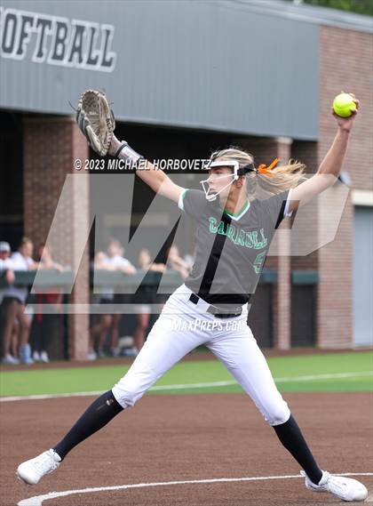 Thumbnail 1 in Southlake Carroll vs. Guyer (UIL 6A Regional Semifinal) photogallery.