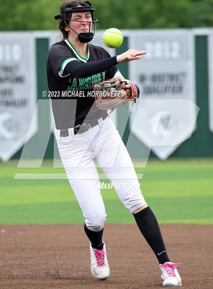 Thumbnail 2 in Southlake Carroll vs. Guyer (UIL 6A Regional Semifinal) photogallery.