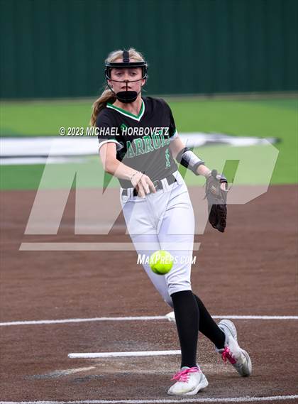 Thumbnail 3 in Southlake Carroll vs. Guyer (UIL 6A Regional Semifinal) photogallery.
