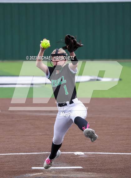 Thumbnail 2 in Southlake Carroll vs. Guyer (UIL 6A Regional Semifinal) photogallery.