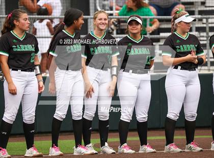Thumbnail 2 in Southlake Carroll vs. Guyer (UIL 6A Regional Semifinal) photogallery.