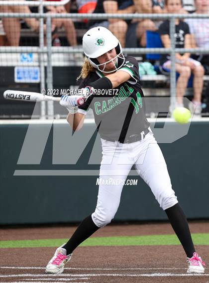 Thumbnail 1 in Southlake Carroll vs. Guyer (UIL 6A Regional Semifinal) photogallery.