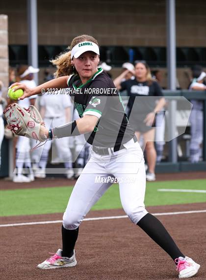 Thumbnail 2 in Southlake Carroll vs. Guyer (UIL 6A Regional Semifinal) photogallery.