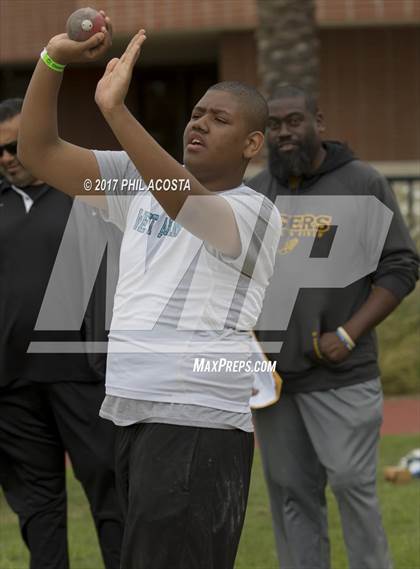Thumbnail 2 in CIF Los Angeles City Section Track and Field Championships (Field Events)  photogallery.