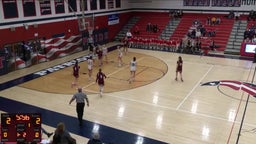 Pittston girls basketball highlights Wyoming Valley West High School