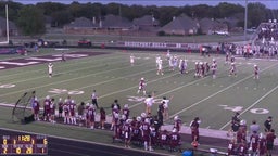 Bridgeport football highlights Aubrey High School