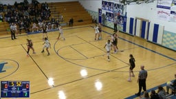 Crestview girls basketball highlights Laurel School