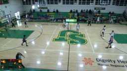 Clovis basketball highlights St. Joseph High School