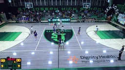 St. Joseph girls basketball highlights Righetti High School