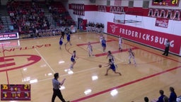Bandera girls basketball highlights 4-point play to cut the lead in half