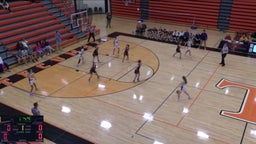 Tecumseh girls basketball highlights Blissfield High School